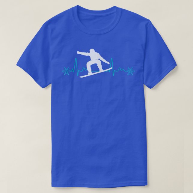 Snowboard Snowboarder Snowboarding Mountain Winter T Shirt (Design framsida)