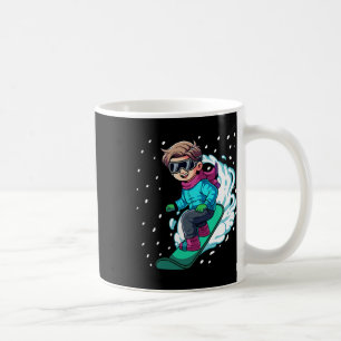 Snowboard Snowboarding 8 Kaffemugg