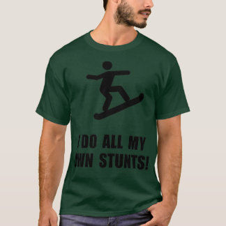 Snowboard Stunts T Shirt