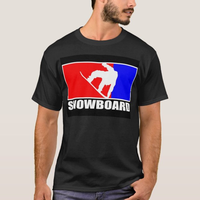 snowboard t-shirt (Framsida)