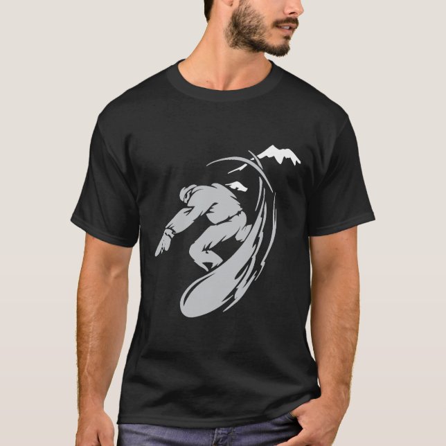 SNOWBOARD T-SHIRT (Framsida)