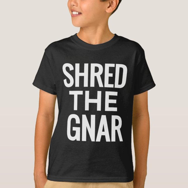 Snowboard T Shirt - Shore Gnar (Framsida)