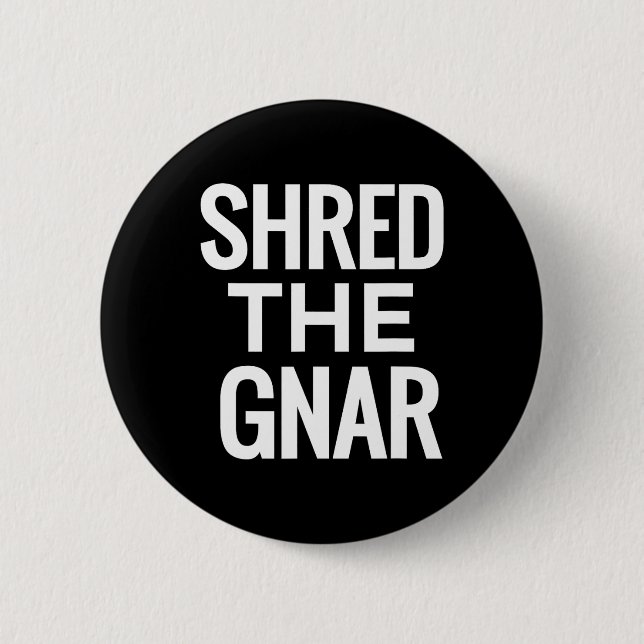 Snowboard T Shirt - Shore Gnar Knapp (Framsida)