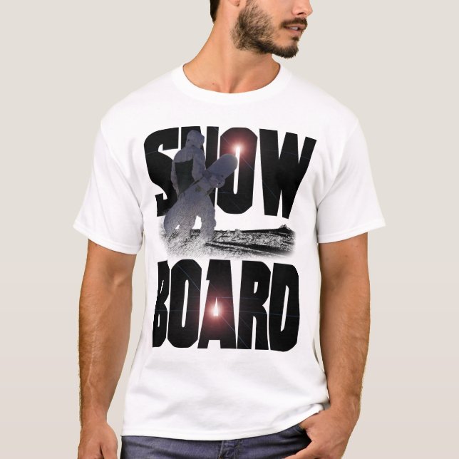 SnowBoard Tee Shirt (Framsida)