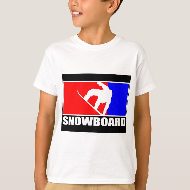 snowboard tee shirt (Framsida)