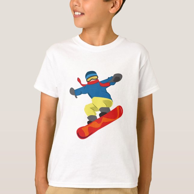 Snowboard Tee Shirt (Framsida)