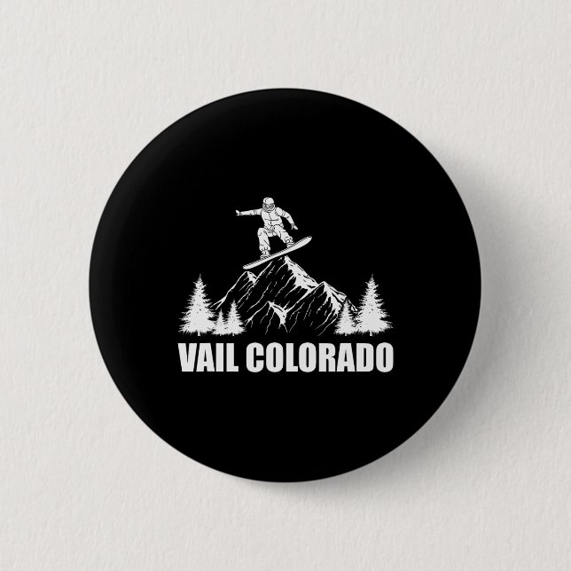 Snowboard Vail Colorado Snowboarding Knapp (Framsida)