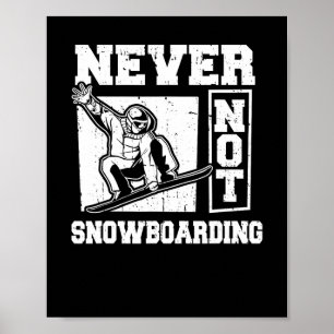 Snowboard Winter Sports - Snowboarding Snowboarder Poster
