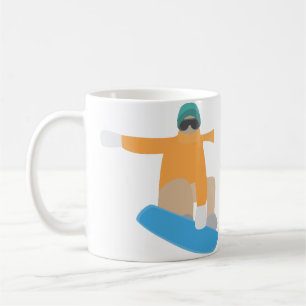 Snowboardåkare Kaffemugg