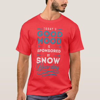 Snowboardåkare Vinter Vintersporter Freestyle roli T Shirt