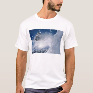 Snowboardåkning på Snowbird Resort, Wasatch T-shirt