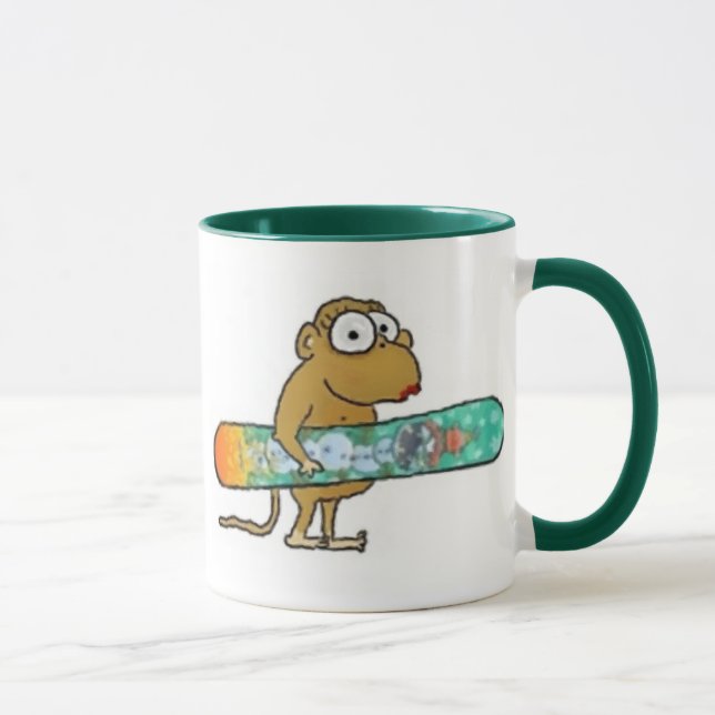 Snowboardapamugg Mugg (Höger)