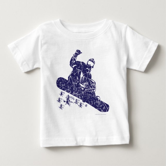 Snowboardare T-shirt (Framsida)