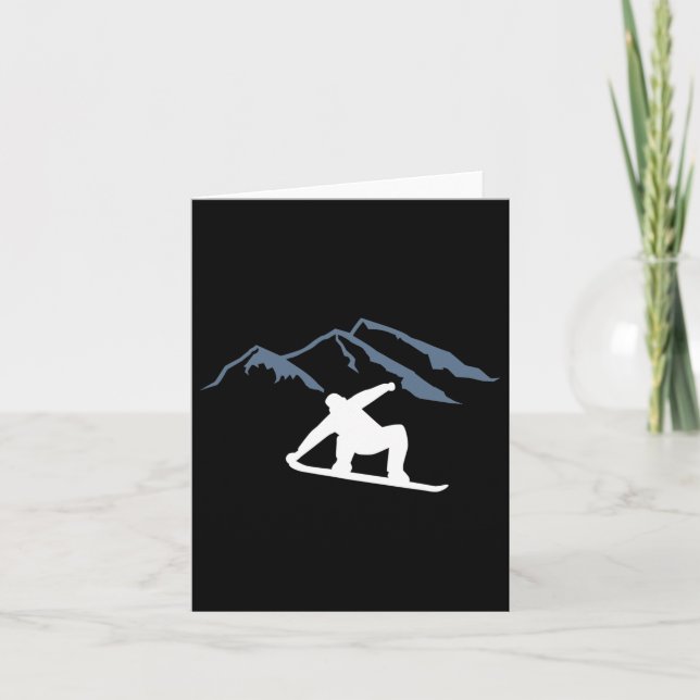 Snowboardbergen Kort (Framsida)