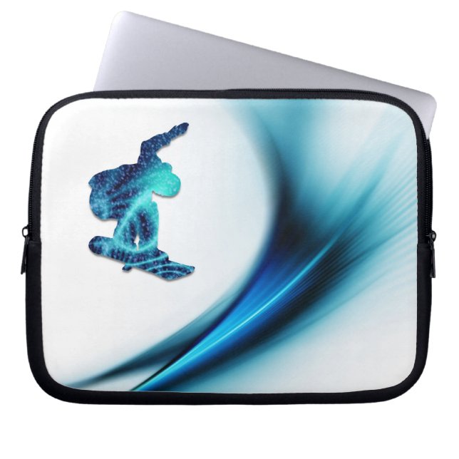 Snowboarddesignelektronik hänger lös laptop sleeve (Framsidan)