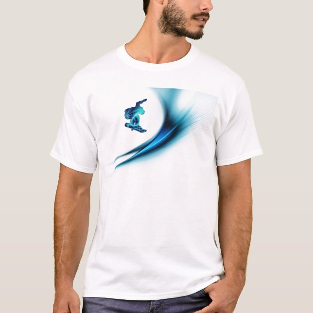 Snowboarddesignmanar T-tröja Tee (Framsida)