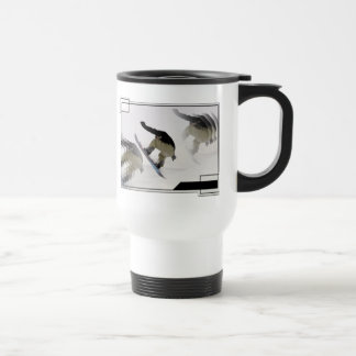 Snowboarden Rails den plast- travel mug Resemugg
