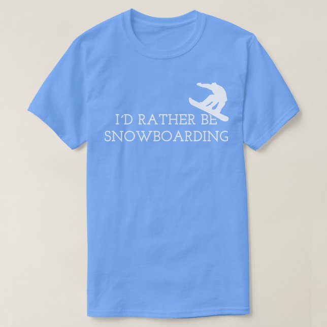 Snowboarder 2 t shirt (Design framsida)