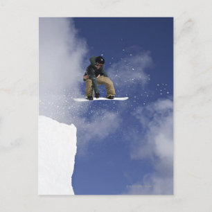 Snowboarder 2 vykort