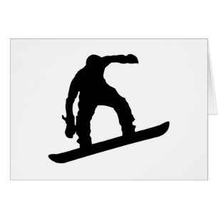 Snowboarder_4 Hälsningskort