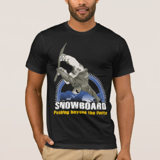 Snowboarder and sun tee