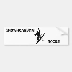 Snowboarder Bildekal