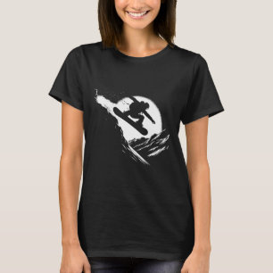 Snowboarder Cliff Snowboarding Snowboard T Shirt