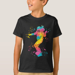 Snowboarder Colorful Snowboarding 25 T Shirt