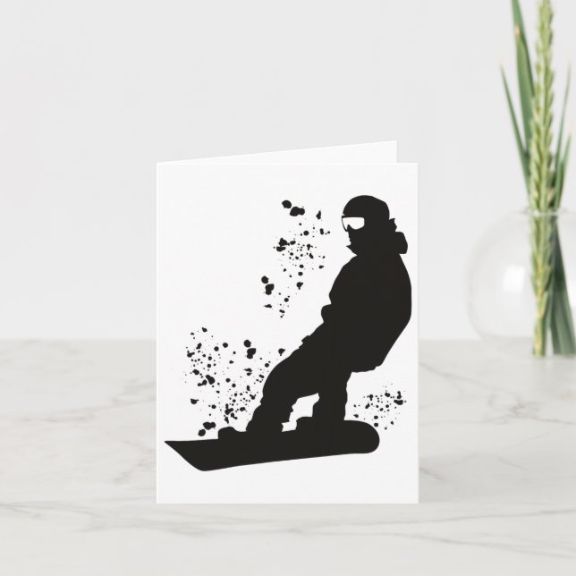 Snowboarder Colorful Snowboarding 28 Kort (Framsida)