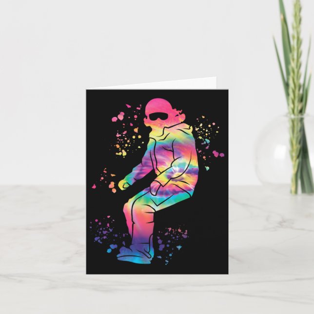 Snowboarder Colorful Snowboarding 35 Kort (Framsida)