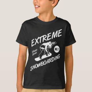 Snowboarder Extreme Snowboarding Winter Sports Sno T Shirt