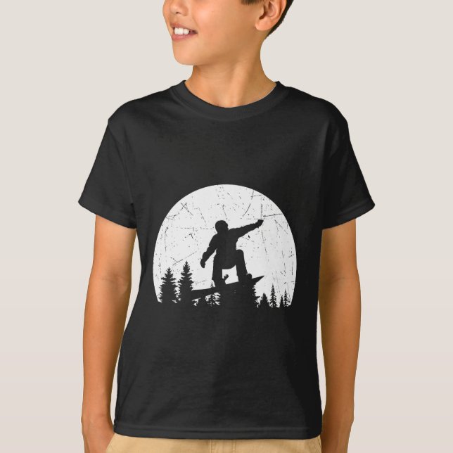 Snowboarder Free Stil Snowboarding Expanr T Shirt (Framsida)