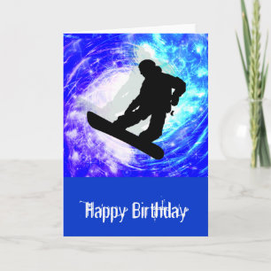 Snowboarder i Whiteout Kort