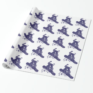 Snowboarder-katjoner LUFT Presentpapper