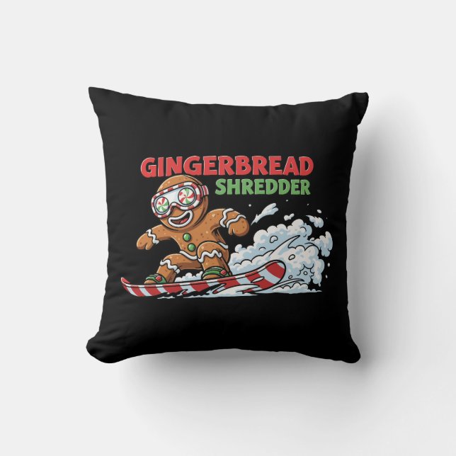 Snowboarder Kudde (Framsida)