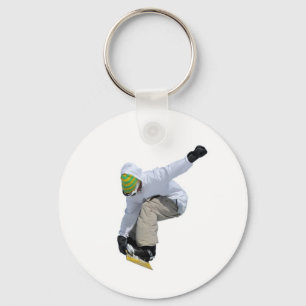 snowboarder nyckelring