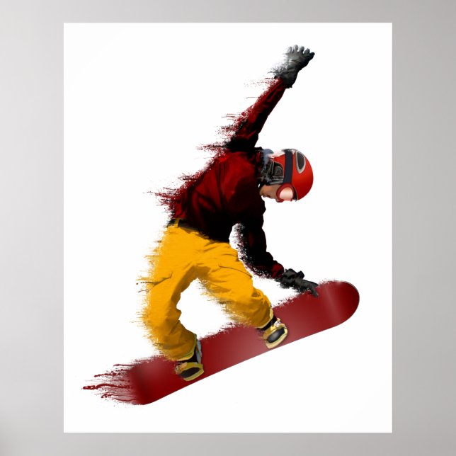 Snowboarder Poster (Framsidan)