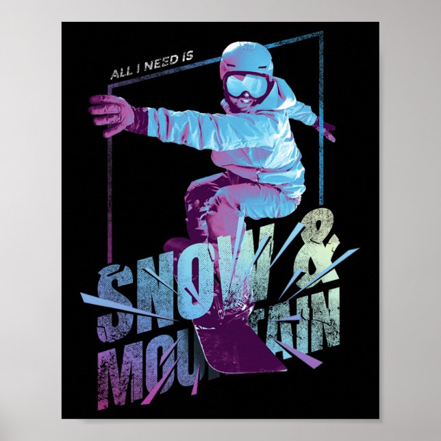 Snowboarder Poster (Framsidan)