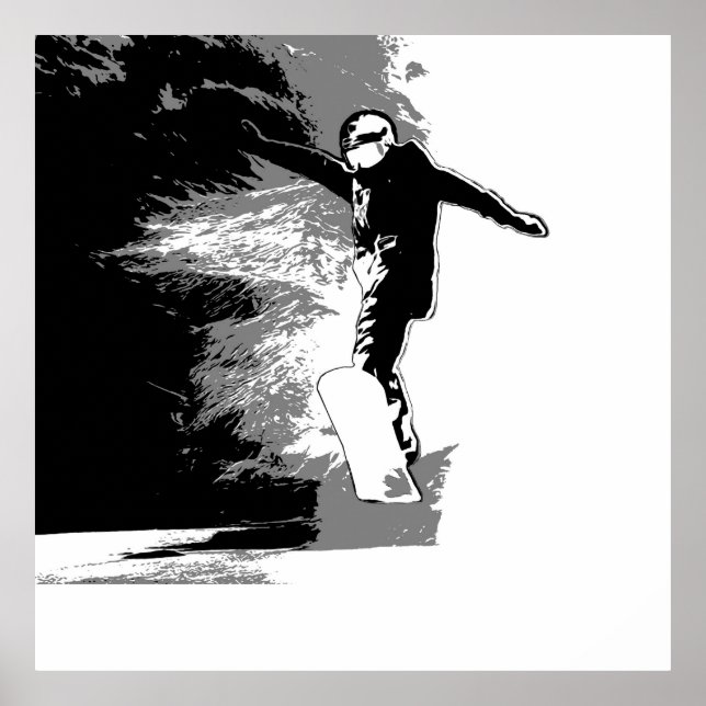 Snowboarder Poster (Framsidan)