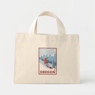 Snowboarder Scene - Oregon Mini Tygkasse