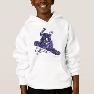 Snowboarder slår mot High Snö T Shirt