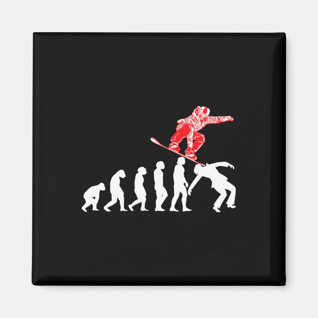 Snowboarder Snowboarder Magnet (Framsidan)