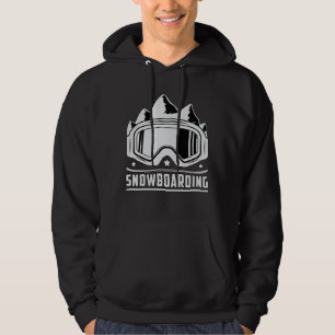 Snowboarder Snowboarder Snowboarding Snö Funny Gif Hoodie