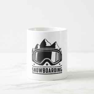 Snowboarder Snowboarder Snowboarding Snö Gift Idea Kaffemugg