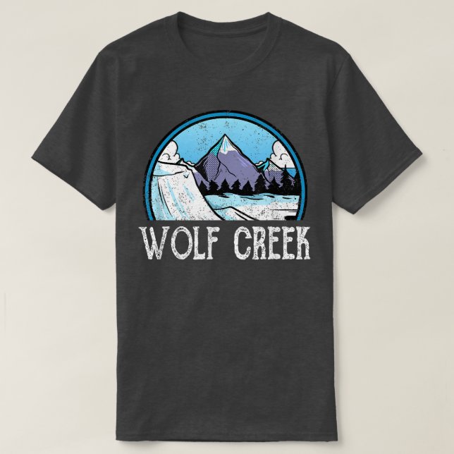Snowboarder Snowboarding Oregon Wolf Creek Skier S T Shirt (Design framsida)