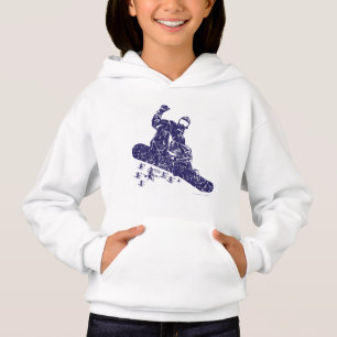Snowboarder som fångar drivrutiner för Snö T Shirt