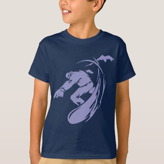 Snowboarder T-shirt (Framsida)