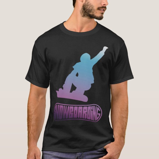Snowboarder T Shirt (Framsida)