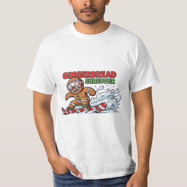 Snowboarder T Shirt (Framsida)
