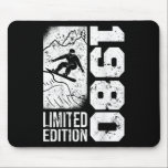 Snowboarder Vintage 1980 Birthday Snowboarding Sno Musmatta<br><div class="desc">Snowboarder Vintage 1980 Birthday Snowboarding Snowboard board</div>